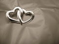 Two Entwined Hearts Royalty Free Stock Photo