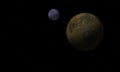 Two exoplanets in the galaxy