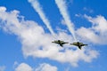 Two F16 Jets Royalty Free Stock Photo