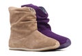 Two female boots Royalty Free Stock Photo