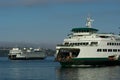 Two ferries Royalty Free Stock Photo