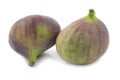 Two figs Ficus carica Royalty Free Stock Photo
