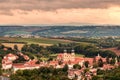 Famous pilgrimage centre and tourist destination Velehrad, Czech Republic Royalty Free Stock Photo
