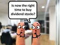 Finger art about stocks and investment Royalty Free Stock Photo