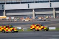 Emergency Rescue Vehicles at Dublin Airport Royalty Free Stock Photo