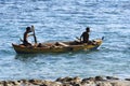 Two fishermans. (Lamalera, Indonesia)