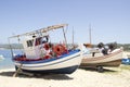 Two fishing boats