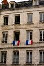 Flag of France Tricolour at Window