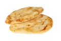 Two naan breads Royalty Free Stock Photo