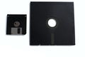 Two floppies Royalty Free Stock Photo