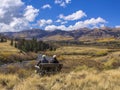 Two Fly fisherman taking in the view of the upper Rio Grande River