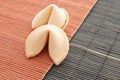 Two Fortune Cookies Royalty Free Stock Photo