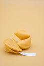 Two Fortune Cookies Portrait Royalty Free Stock Photo