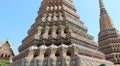 Phra Maha Chedi Si Ratchakan pagodas, Bangkok Thailand