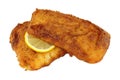 Beer Battered Cod Fish Fillets Royalty Free Stock Photo