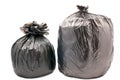 Two garbage bags Royalty Free Stock Photo