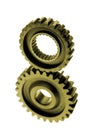 Two gears Royalty Free Stock Photo