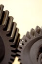 Two gears Royalty Free Stock Photo