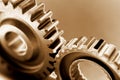 Two gears Royalty Free Stock Photo