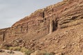 Two Geological Dikes in Makhtesh Ramon in Israel