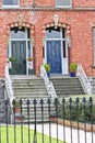 Two Georgian doors, Dublin, Ireland Royalty Free Stock Photo