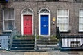 Two Georgian doors, Dublin, Ireland Royalty Free Stock Photo