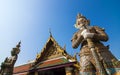 Two Giant keepers at Grand Palace Royalty Free Stock Photo