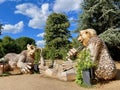 Two Giant Trolls at Kew Gardens