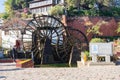 The two Giant Water Wheels at Lijiang Old Town, is the most ancient irrigation tool in China. landmark and popular spot for