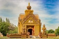 Two giants at the temple in Thailand.