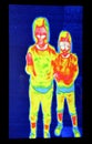 Two girls thermography