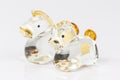Two Glass Horses Royalty Free Stock Photo