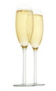 Two glasses of champagne Royalty Free Stock Photo