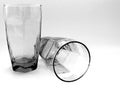 Two Glasses Together Royalty Free Stock Photo
