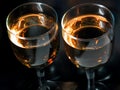 Two goblets Royalty Free Stock Photo
