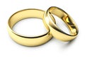 Due oro anelli 