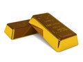 Two goldbars Royalty Free Stock Photo