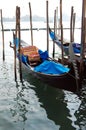 Two gondolas in Venice