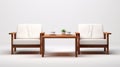 Minimalistic Japanese Living Room Furniture Set