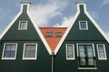 Two green houses