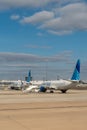 Two Grounded Boeing 737 Max 9 Jets at the Airport