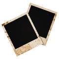 Two grunge photo frame Royalty Free Stock Photo