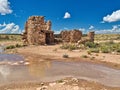 Two Guns Ghost Town in Diablo Canyon Royalty Free Stock Photo