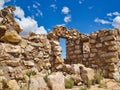 Two Guns Ghost Town in Diablo Canyon Royalty Free Stock Photo