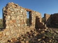 Two Guns, a ghost town in northern Arizona Royalty Free Stock Photo