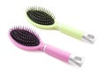 Two hairbrushes Royalty Free Stock Photo