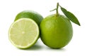 Two and half ripe limes