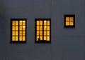 Two and a half windows Royalty Free Stock Photo