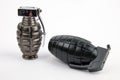 Two Hand grenades Royalty Free Stock Photo