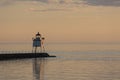 Two Harbors Breakwater Lighthouse Royalty Free Stock Photo